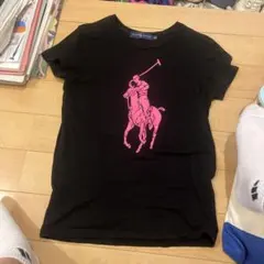 RALPH LAUREN PINK PONY Tシャツ ブラック