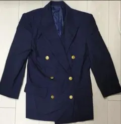 ダブルテーラードジャケット　ネイビー