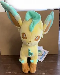 ポケモンセンター限定 ミックスオレ リーフィア ぬいぐるみmix au lait