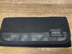 ポーターヒート ロングウォレット　ナイロン　黒　ブラック