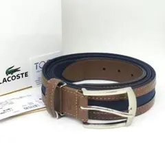 良品 COACHコーチ メンズ腕時計ブルー ブラウンレザーベルト存在感抜群 