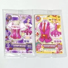 アイカツ カード 復刻 セブンイレブン 星宮いちご 神崎美月 2枚セット