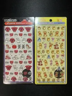 【正規品】ボンボンドロップシール ミニ ディズニー 2種類