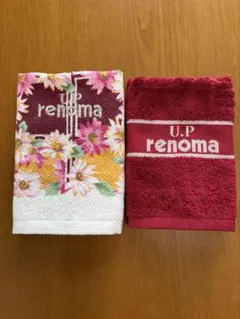 renoma ハンドタオル2枚