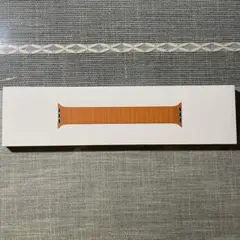 Apple Watch 純正　レザーリンク ゴールデンブラウン　41mm S/M