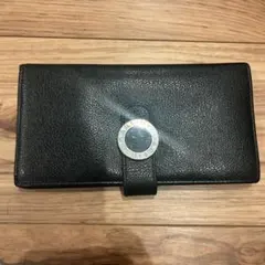 BVLGARI ブルガリ 長財布 ビーゼロワン サークルロゴ　ブラック