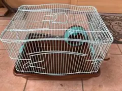 ハムスター用ケージ・飼育セット（回し車・給水器付き）のサムネイル