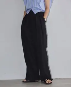 TODAYFUL LightweightTuckTrousersワイドパンツ36 - メルカリ