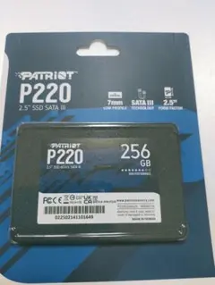 PATRIOT P220 256GB SSD 2.5インチ