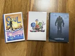 PIXAR ハッピーくじ I賞 ポストカードブック 3つセット