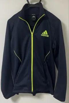 【美品人気　adidas CLIMA365 ジャージ ジャケット ネイビー M】のサムネイル