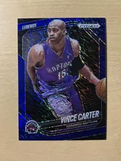 /35 HOF VINCE CARTER PRIZM BLACK FOTL SP