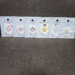 Seriaセリア♡サンリオパイルワッペンシール6枚セット