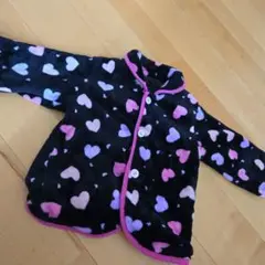ハート柄フリース