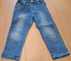 110サイズ デニム風パンツ