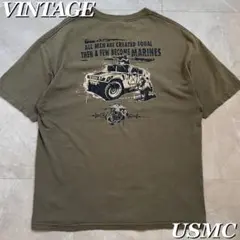 90s USMC ミリタリー Tシャツ US ARMY NAVY ヴィンテージ