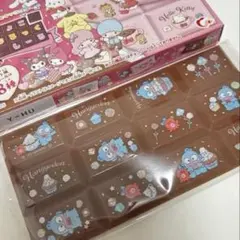 サンリオチョコレート風ブロックシールハンギョドン