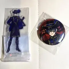 ツイステ 一番くじ グロマス デュース・スペード アクリルスタンド 缶バッジ