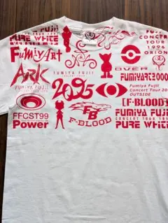 Y2K Vintage 藤井フミヤ アーカイブロゴ Tシャツ