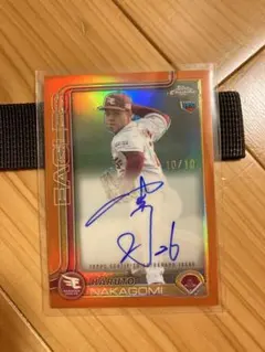 topps chrome npb 2025 中込陽翔