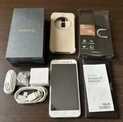 ASUS - 中古ジャンク ZenFone3 (ZE520KL) ホワイト SIMフリー 2025年最新】SIMフリー SIMフリー ZenFone 3 (ZE520KL) パール