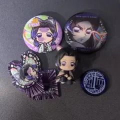 鬼滅の刃　胡蝶しのぶ缶バッチ&コレクションセット