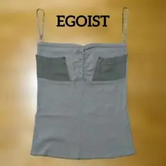 ​【希少00s】EGOIST 109系 Y2K キャミソール カーキ アーカイブのサムネイル