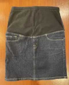 無印良品マタニティデニムスカート