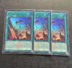 遊戯王　白の物語　凶導の葬列　ウルトラ　3枚　ロゴ　白の物語