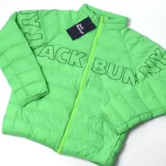 未使用 ジャックバニー ナイロンタフタ 中綿 ブルゾン 0 (S) グリーン