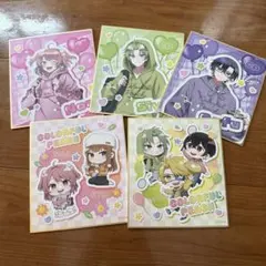 カラフルピーチ ミニ色紙 5枚セットのサムネイル