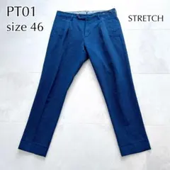 現行✨PT01PREPPYFITシアサッカーストレッチスラックス46春夏ネイビーのサムネイル