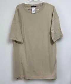 no.1909新品 CHIP CLIP 半袖チュニックTシャツ ベージュのサムネイル