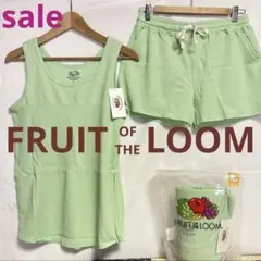 FRUIT OF THE LOOM ルームウェア ライムグリーン Sのサムネイル