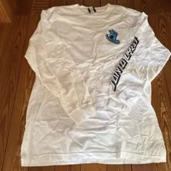 SANTA CRUZ 長袖カットソー Lサイズ ホワイト