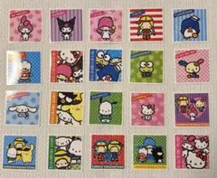 サンリオキャラクターズ 20枚セット シールコレクションA