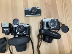【ジャンク】レトロカメラ3台まとめ レオタックスF ペンタックスSP2 初代 ジャンク】レトロカメラ3台まとめ レオタックスF ペンタックスSP2 初代