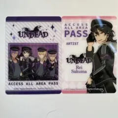 あんスタ DREAM LIVEくじ クリアフォトカード 朔間零 UNDEAD