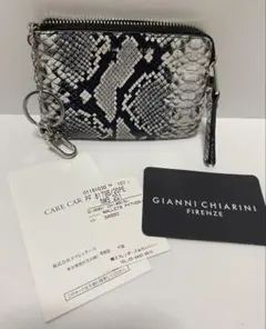 GIANNI CHIARINI パイソン柄コインケースのサムネイル