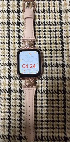 スマートウォッチ 本体 ピンク