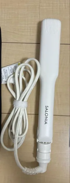 SALONIA ストレートヘアアイロン　ホワイト　35mm本体のみ