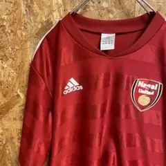 AE9172 adidas 半袖Tシャツ レッド L ポス