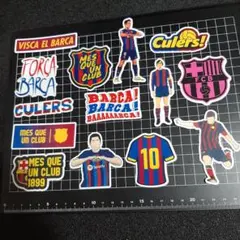 FCバルセロナ ステッカーセット 14枚