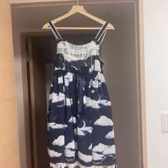 美品*AngelicPretty*MistySkyジャンパースカート*アオ Misty Sky Brilliant Color JSK Set (2020) by Angelic Pretty