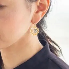 hario とうもろこし　イヤリングのサムネイル