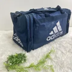 アディダス　2wayボストンバッグ　ネイビー　★大容量　★修学旅行・合宿に最適