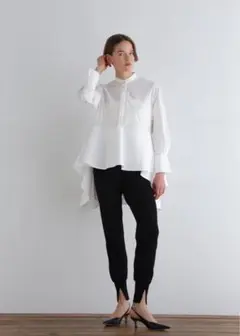 LE PHIL ルフィル　ヴィスニットパンツ　BK