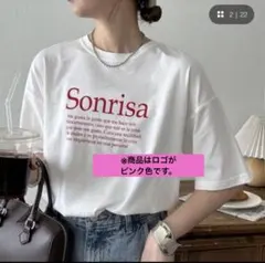 DISCOAT sonrisa Tシャツ M オフホワイトのサムネイル