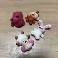 たべっこどうぶつ　すやすやフィギュアセット