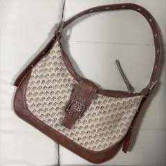 【美品】JEANASIS ショルダーバッグ ブラウンのサムネイル